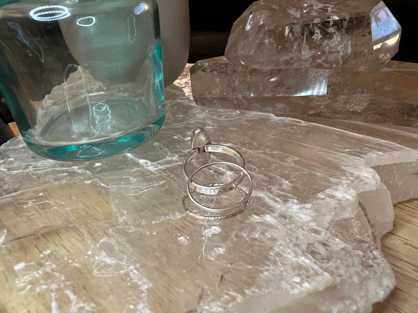 Dainty Turqiouse Stacking Set