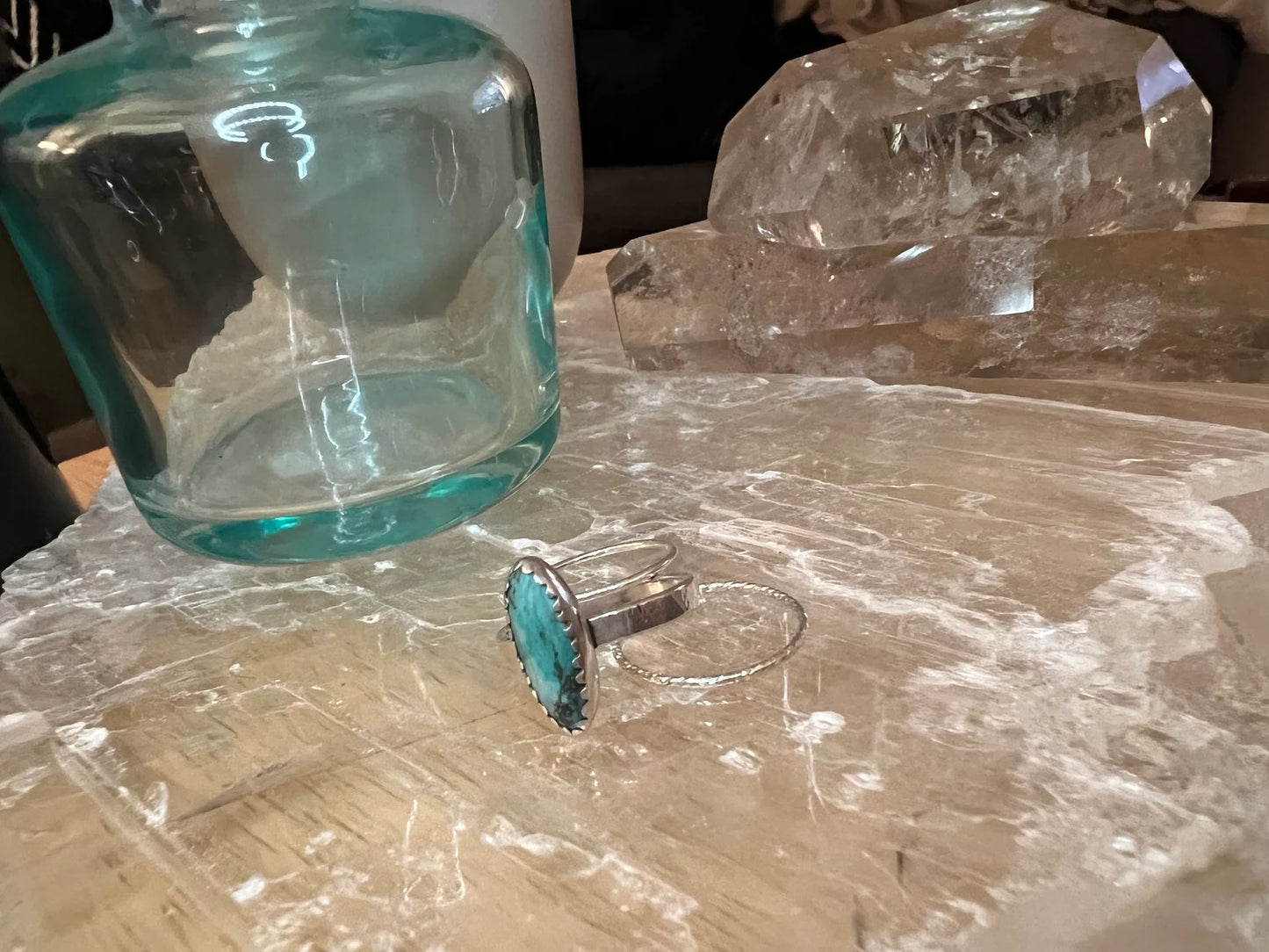 Dainty Turqiouse Stacking Set