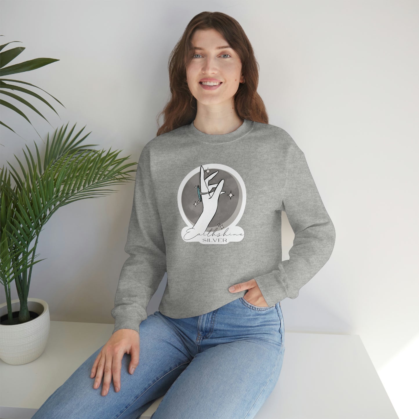 Earthshine Silver Logo Sweater