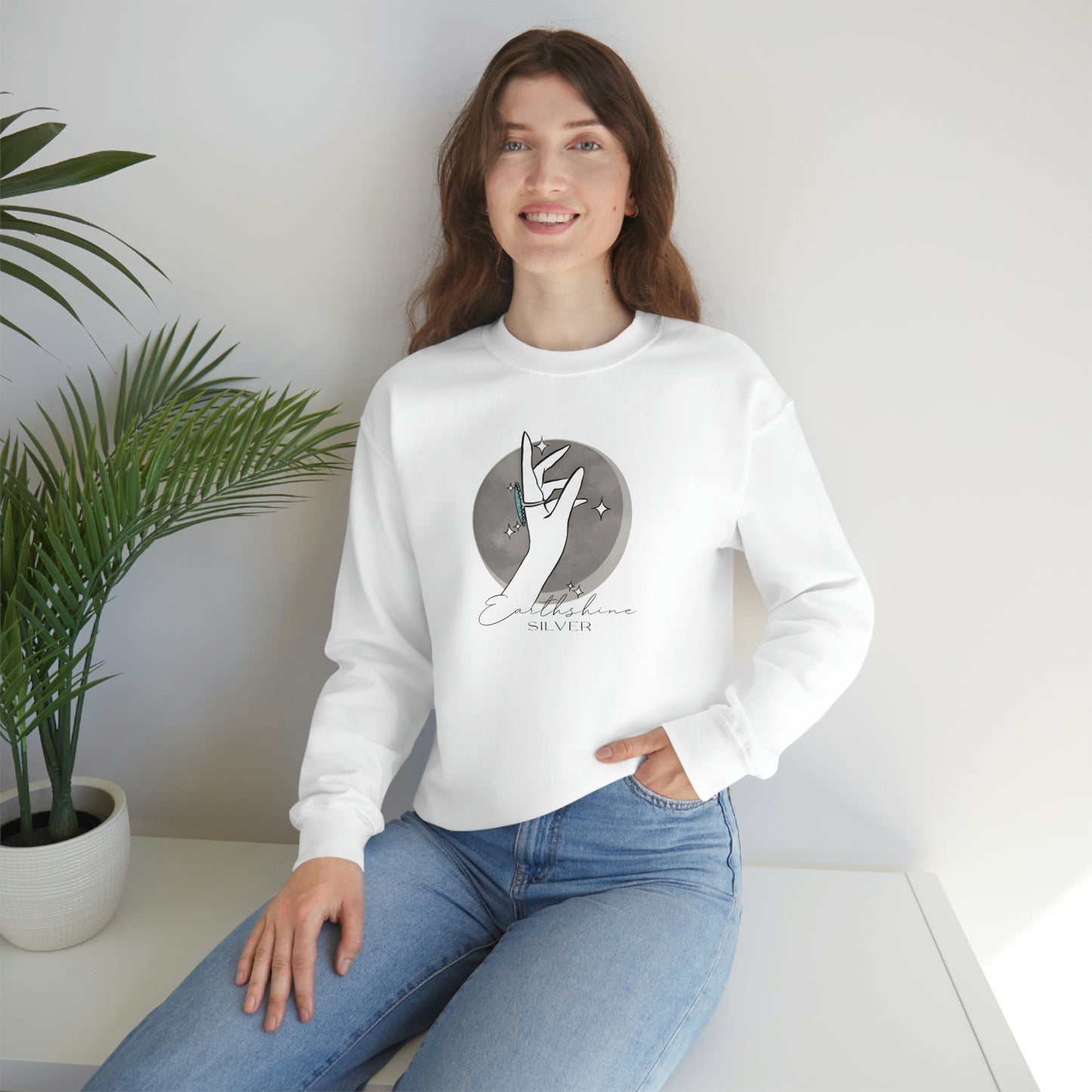 Earthshine Silver Logo Sweater