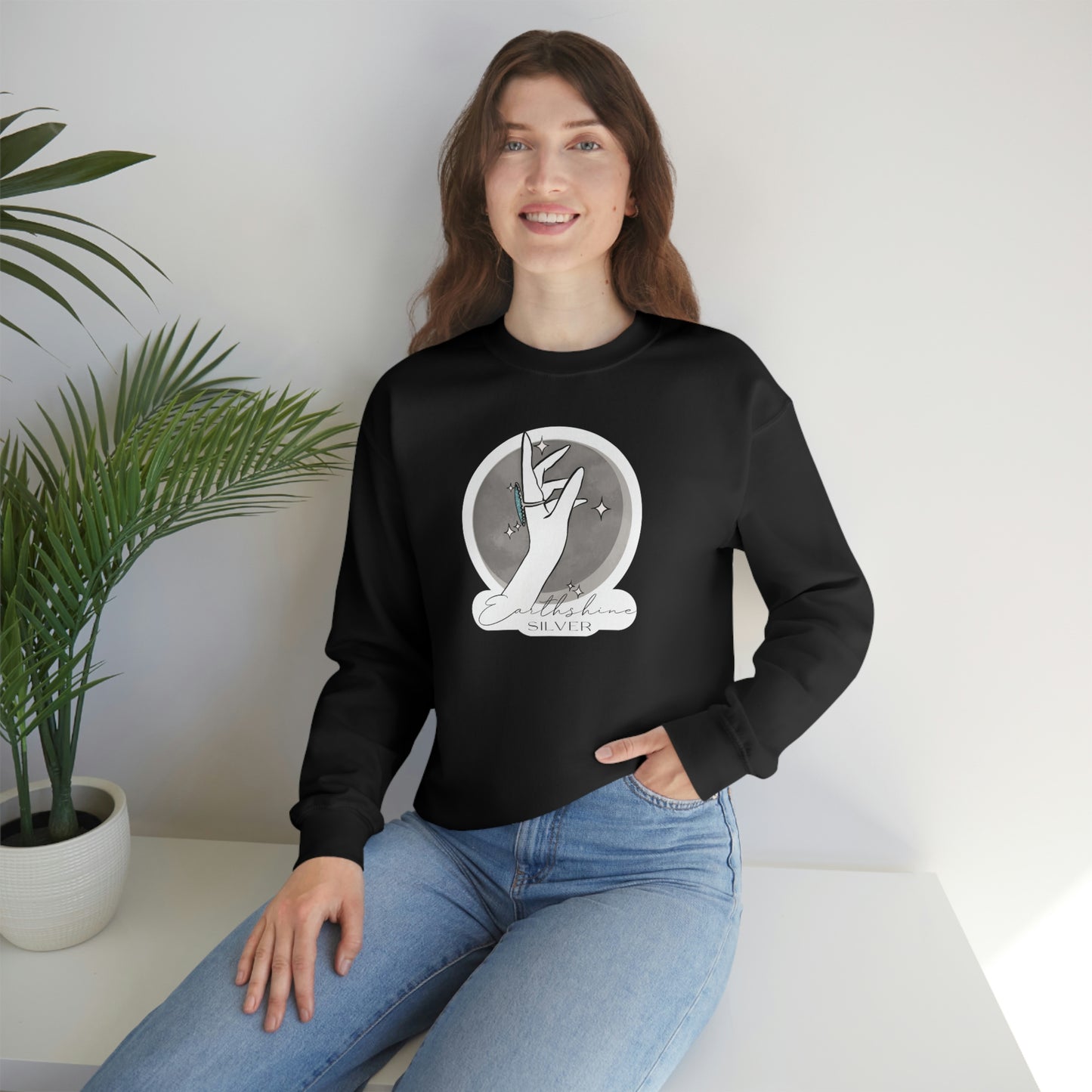 Earthshine Silver Logo Sweater